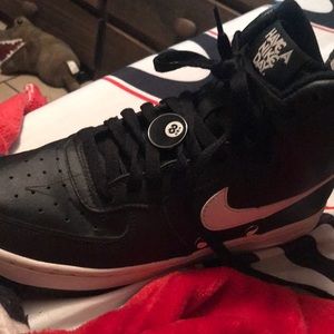 rare nike air force 1 lv8 high black